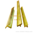 Brass T Profile Brass Handrail Brass Extrusion Profiles